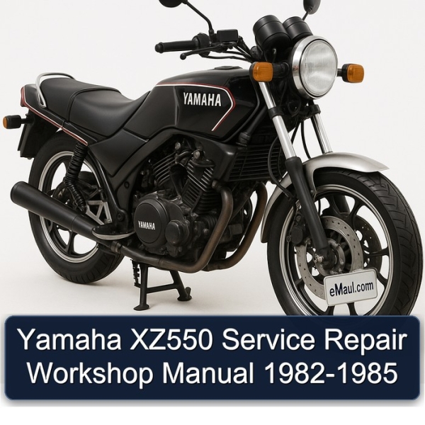Yamaha XZ550 Service Repair Workshop Manual 1982-1985