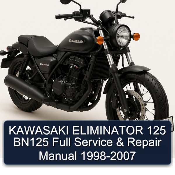 KAWASAKI ELIMINATOR 125 BN125 Full Service & Repair Manual 1998-2007