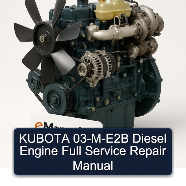 KUBOTA 03-M-E2B Diesel Engine Full Service Repair Manual