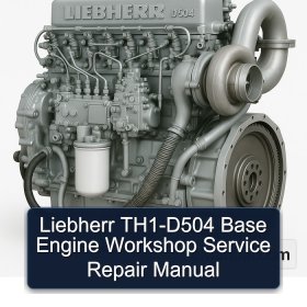 Liebherr TH1-D504 Base Engine Workshop Service Repair Manual