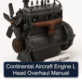 Continental Aircraft Engine L Head Overhaul Manual