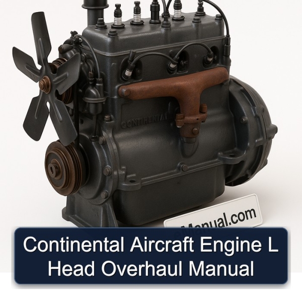 Continental Aircraft Engine L Head Overhaul Manual
