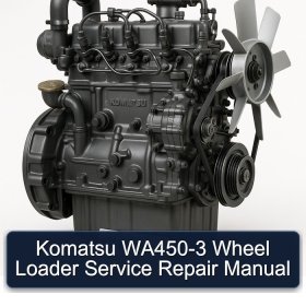 Komatsu WA450-3 Wheel Loader Service Repair Manual