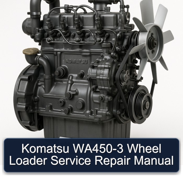 Komatsu WA450-3 Wheel Loader Service Repair Manual