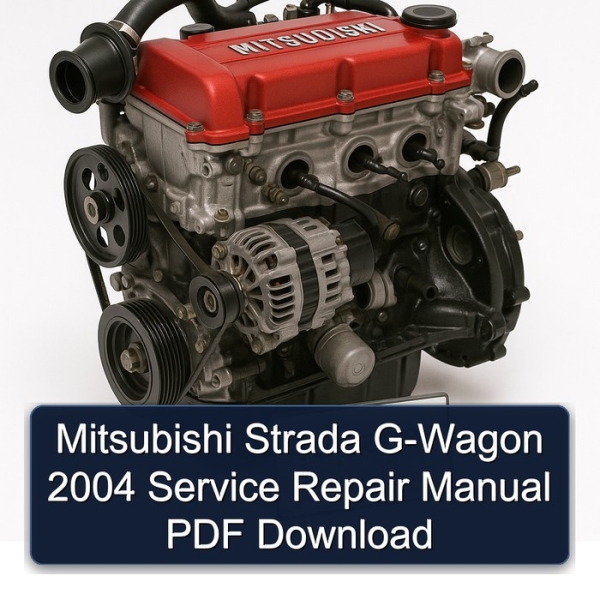 Mitsubishi Strada G-Wagon 2004 Service Repair Manual PDF Download