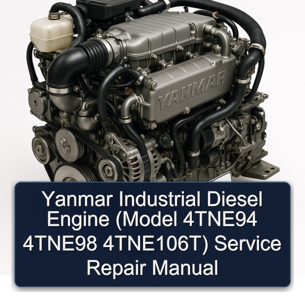 Yanmar Industrial Diesel Engine (Model 4TNE94 4TNE98 4TNE106T) Service Repair Manual