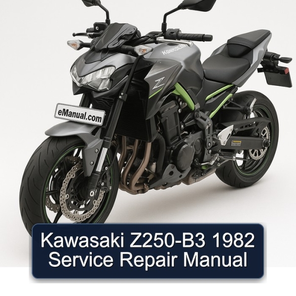 Kawasaki Z250-B3 1982 Service Repair Manual