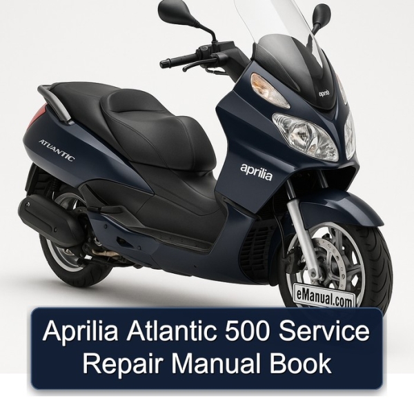 Aprilia Atlantic 500 Service Repair Manual Book