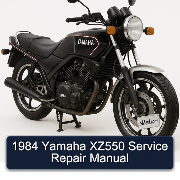 1984 Yamaha XZ550 Service Repair Manual