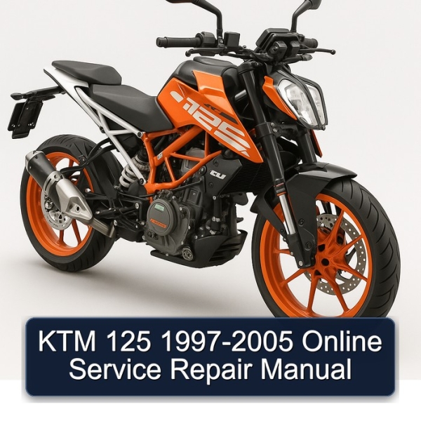 KTM 125 1997-2005 Online Service Repair Manual