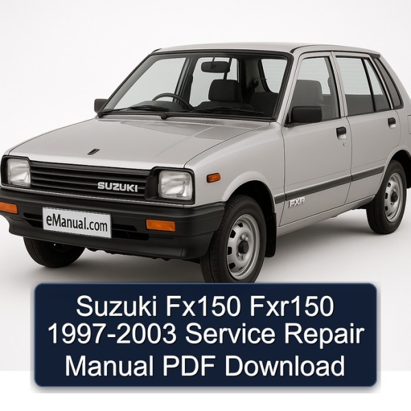 Suzuki Fx150 Fxr150 1997-2003 Service Repair Manual PDF Download