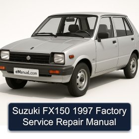 Suzuki FX150 1997 Factory Service Repair Manual