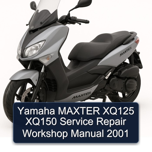 Yamaha MAXTER XQ125 XQ150 Service Repair Workshop Manual 2001