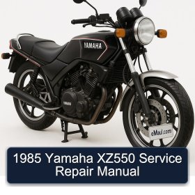 1985 Yamaha XZ550 Service Repair Manual