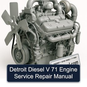 Detroit Diesel V 71 Engine Service Repair Manual