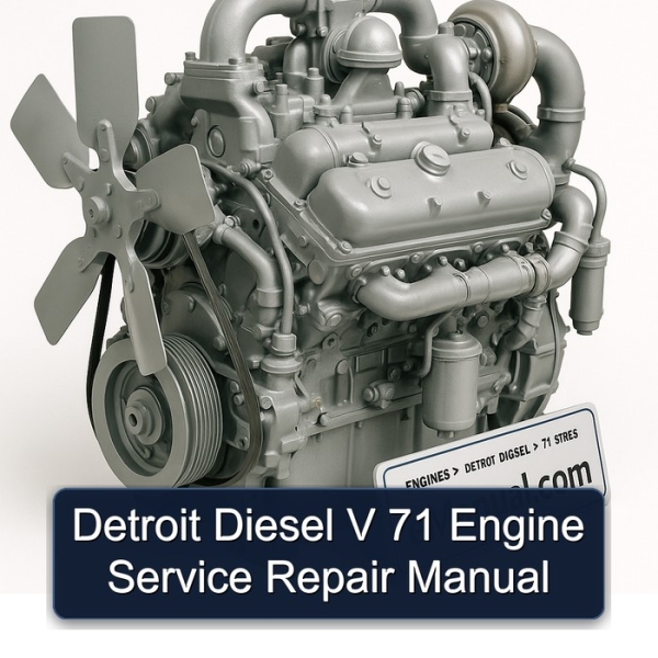 Detroit Diesel V 71 Engine Service Repair Manual