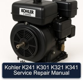 Kohler K241 K301 K321 K341 Service Repair Manual
