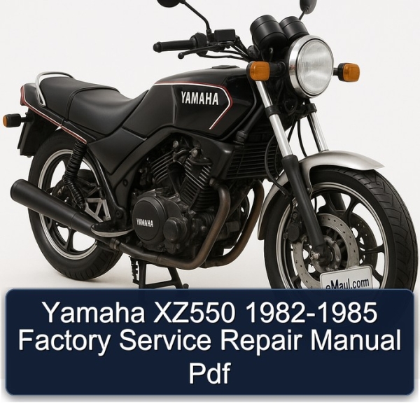 Yamaha XZ550 1982-1985 Factory Service Repair Manual Pdf