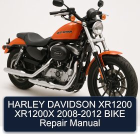HARLEY DAVIDSON XR1200 XR1200X 2008-2012 BIKE Repair Manual