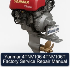 Yanmar 4TNV106 4TNV106T Factory Service Repair Manual