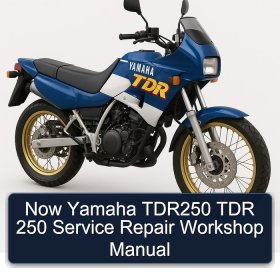 Now Yamaha TDR250 TDR 250 Service Repair Workshop Manual