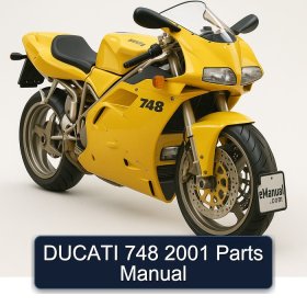 DUCATI 748 2001 Parts Manual