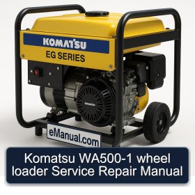 Komatsu WA500-1 wheel loader Service Repair Manual