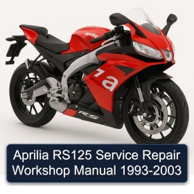 Aprilia RS125 Service Repair Workshop Manual 1993-2003