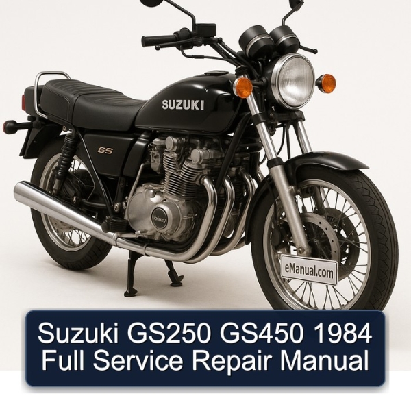 Suzuki GS250 GS450 1984 Full Service Repair Manual