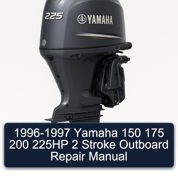 1996-1997 Yamaha 150 175 200 225HP 2 Stroke Outboard Repair Manual