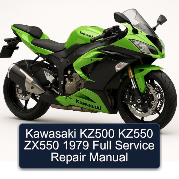 Kawasaki KZ500 KZ550 ZX550 1979 Full Service Repair Manual