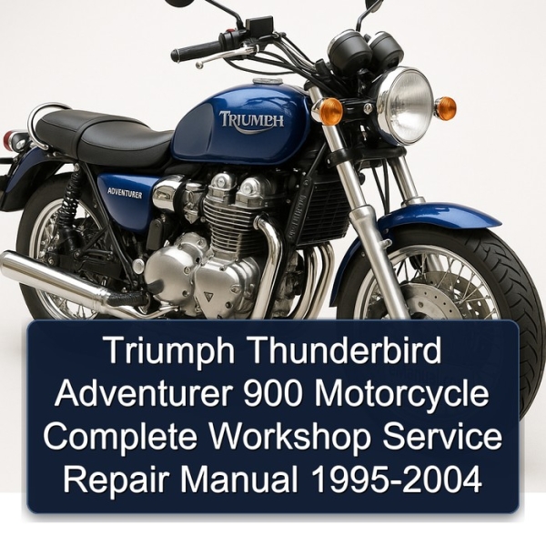 Triumph Thunderbird Adventurer 900 Motorcycle Complete Workshop Service Repair Manual 1995-2004