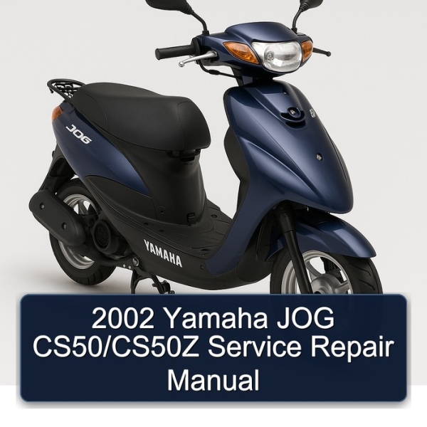 2002 Yamaha JOG CS50/CS50Z Service Repair Manual