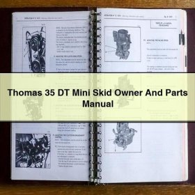 Manual de Propietario y Piezas - Thomas 35 DT Mini Skid