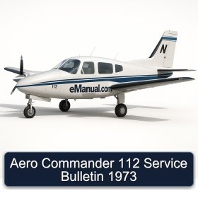 Aero Commander 112 Service Bulletin 1973
