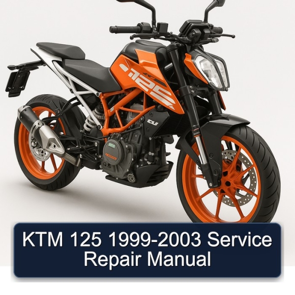 KTM 125 1999-2003 Service Repair Manual