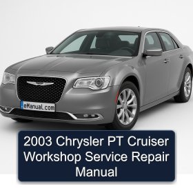 2003 Chrysler PT Cruiser Workshop Service Repair Manual