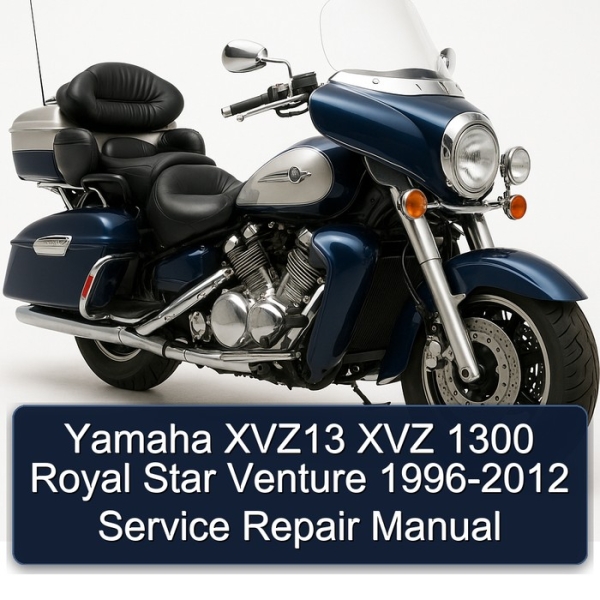 Yamaha XVZ13 XVZ 1300 Royal Star Venture 1996-2012 Service Repair Manual
