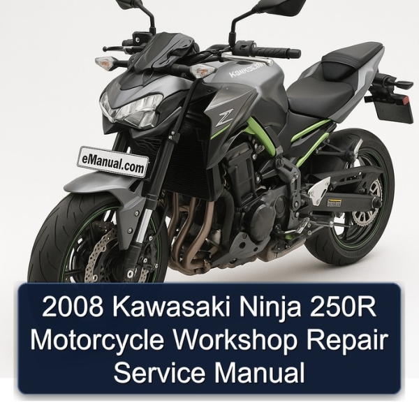 2008 Kawasaki Ninja 250R Motorcycle Workshop Repair Service Manual