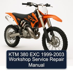 KTM 380 EXC 1999-2003 Workshop Service Repair Manual