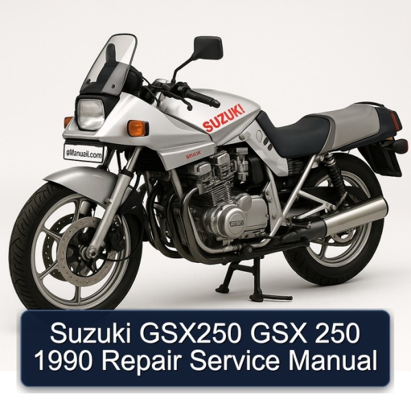 Suzuki GSX250 GSX 250 1990 Repair Service Manual