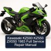 Kawasaki KZ500 KZ550 ZX550 1983 Full Service Repair Manual