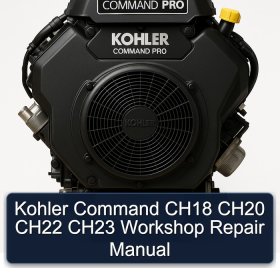 Kohler Command CH18 CH20 CH22 CH23 Workshop Repair Manual