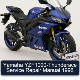 Yamaha YZF1000-Thunderace Service Repair Manual 1996