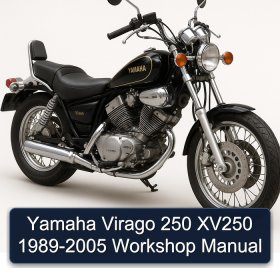 Yamaha Virago 250 XV250 1989-2005 Workshop Manual