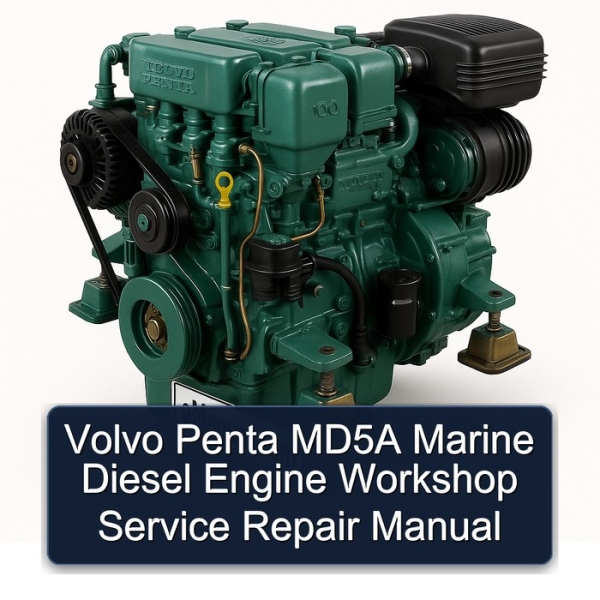 Volvo Penta MD5A Marine Diesel Engine Workshop Service Repair Manual