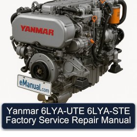Yanmar 6LYA-UTE 6LYA-STE Factory Service Repair Manual