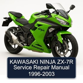 KAWASAKI NINJA ZX-7R Service Repair Manual 1996-2003