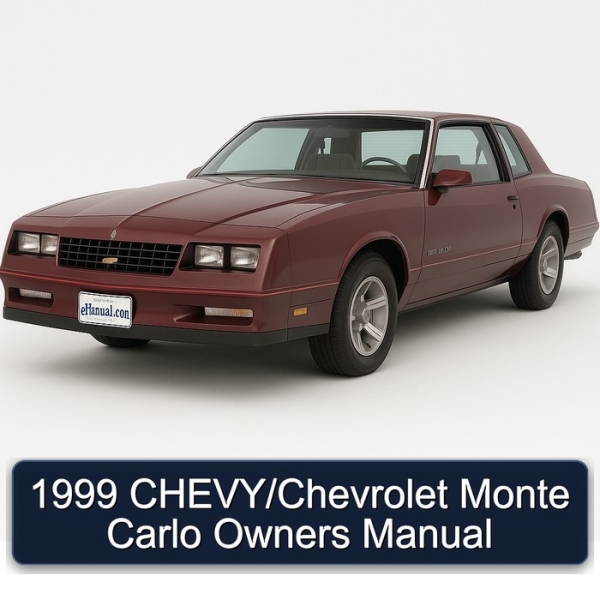 1999 CHEVY/Chevrolet Monte Carlo Owners Manual