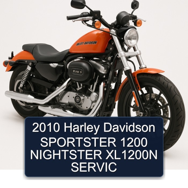 2010 Harley Davidson SPORTSTER 1200 NIGHTSTER XL1200N SERVIC